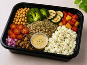 Egg White Veggie Bowl