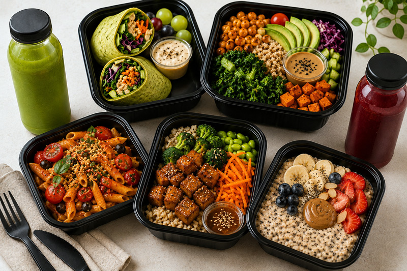 All vegan meals are individually packed, cruelty-free, and prepared with wholesome ingredients.