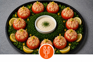 Lobster Stuffed Tomatoes